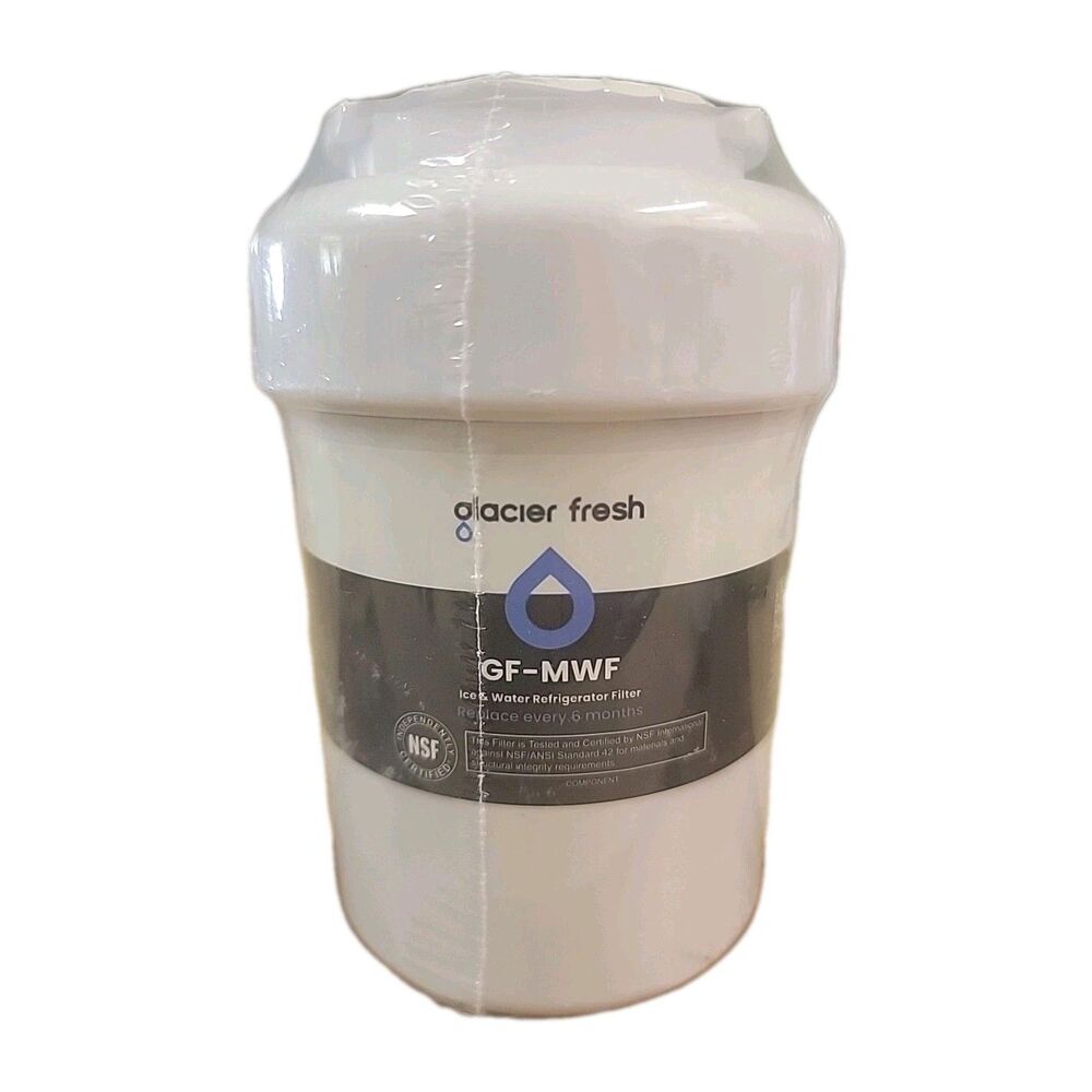 New Sealed 1 Glacier Fresh GF-MWF Refrigerator Water Filter GE Replacement